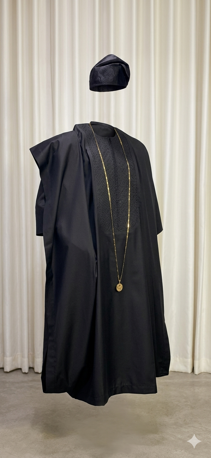 Agbada Men's Traditional Ensemble